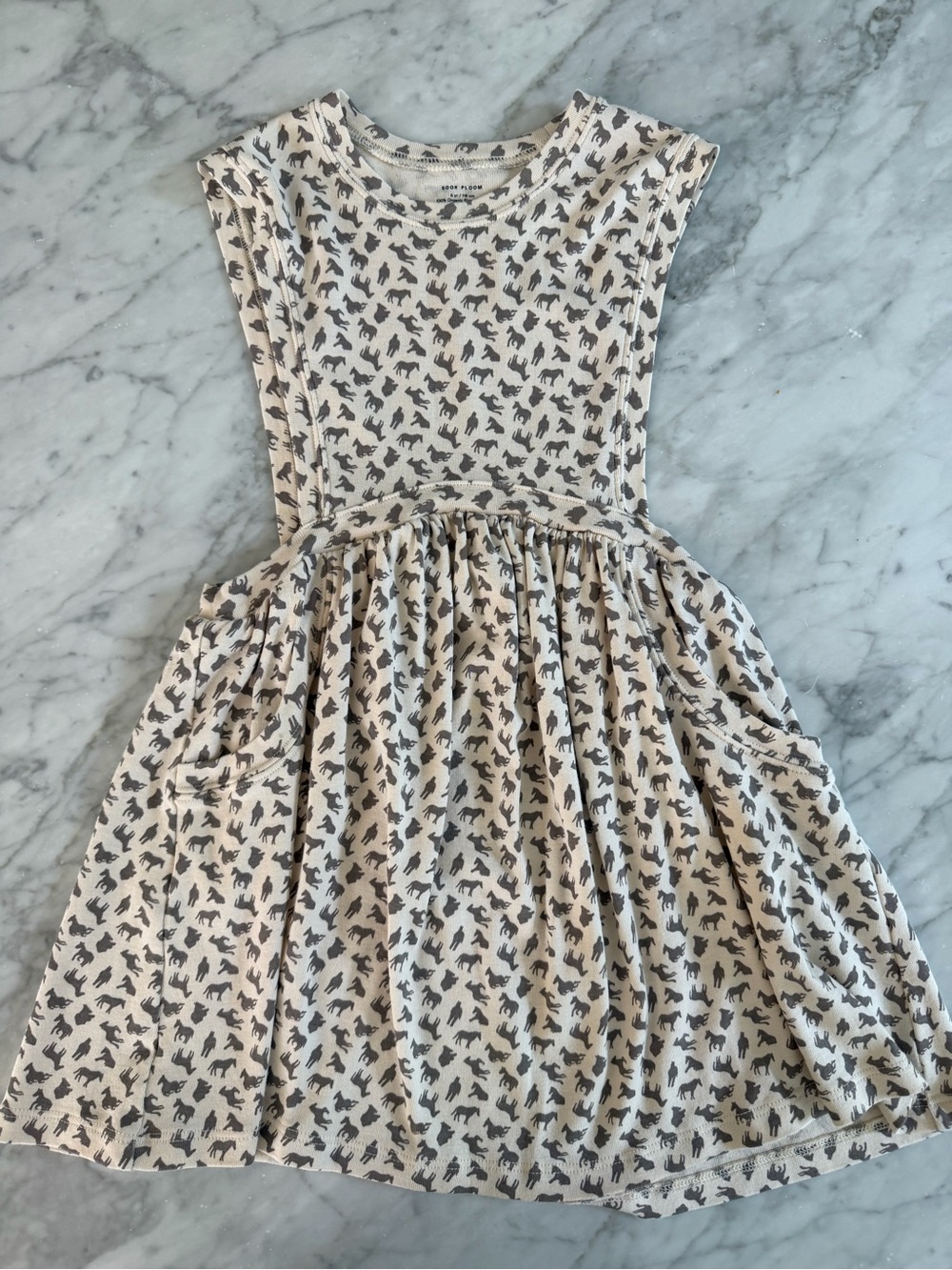 Soor Ploom Dunes Dress - Horse Pattern